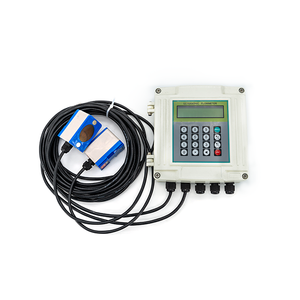 Sensore di flusso del liquido con tempo di transito clamp-on portatile per misuratore di portata a ultrasuoni intelligente (DN15-DN6000)
