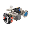 Pneumatica Steel De-off Ball Valvae cum Flange Connection