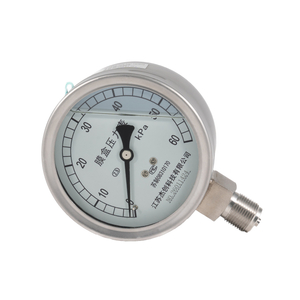 Liquid impletur Diver Capsula Pressura Gauge pro Micro Pressure Mensurae